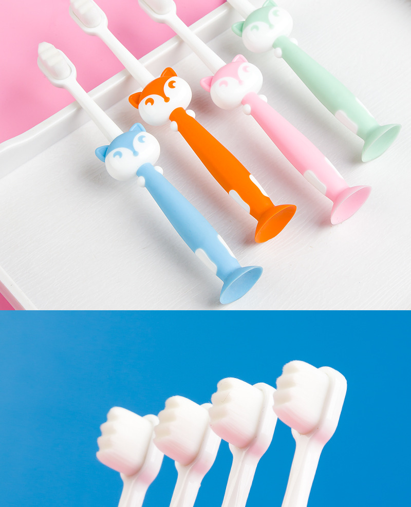儿童牙刷 万毛牙刷 儿童U型牙刷 儿童牙刷软毛正品 儿童牙刷