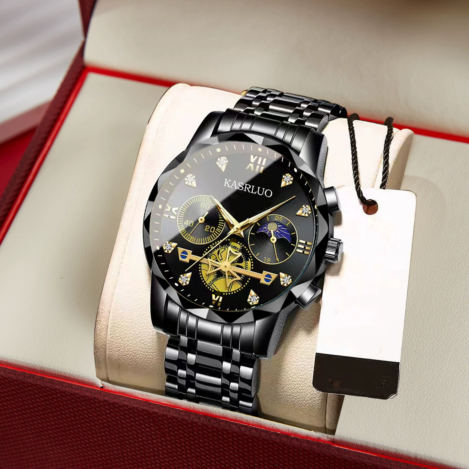 Metal universal quartz trend men's watch for leisure