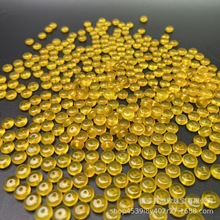 厂家批发天然黄玛瑙算盘珠隔片散珠diy串手链手串项链隔珠配饰