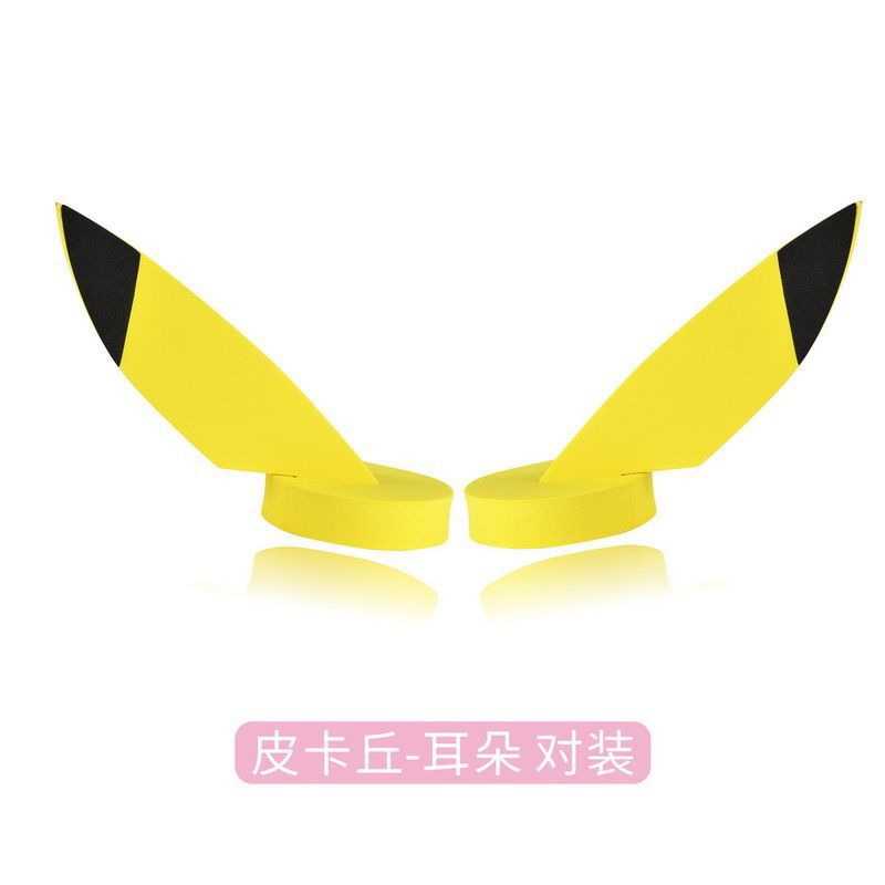 Coche techo decoración exterior decoración coche modificación personalidad lindo coche de dibujos animados fuera conejo gato oreja Decoración