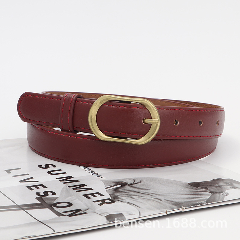 Cinturón Decorativo de Mujer para Jeans de Cuero PU para Uso Diario image 11