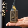 四方家用镂空马上盘香炉