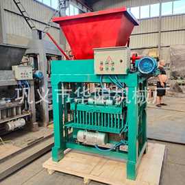 半自动液压水泥免烧空心砖机多功能混凝土高铁支撑垫块机