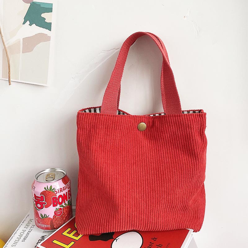 Women's Vintage Style Solid Color Polyester Shopping Bags display picture 10