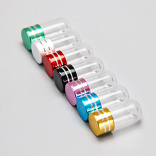 现货包装瓶亚克力小胶囊瓶圆形单粒塑料瓶保健品瓶