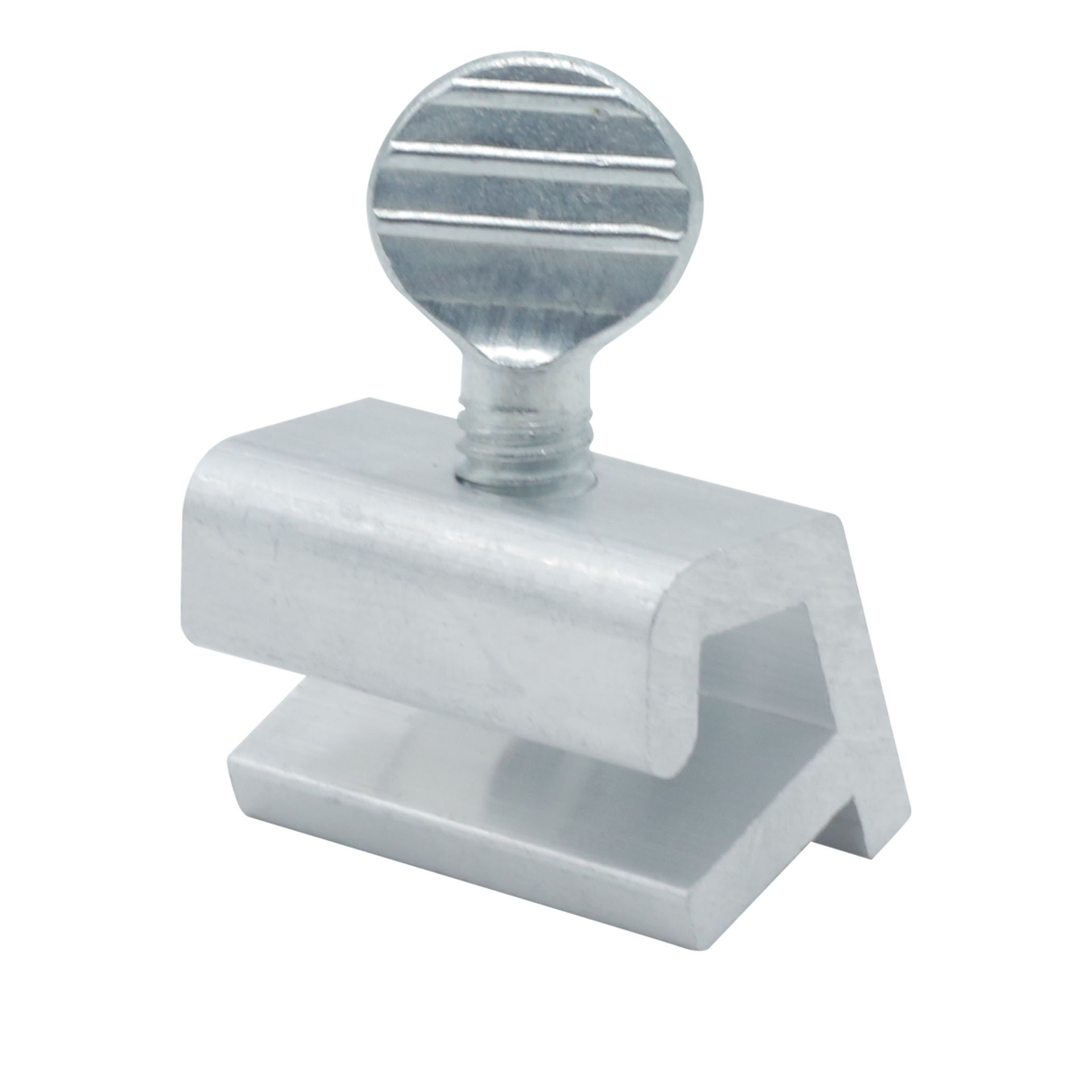 Cerradura de ventana de acero inoxidable de plata de mango redondo transfronterizo cerradura de puerta y ventana sin perforaciones cerradura de puerta corredera protección seguridad antirrobo límite