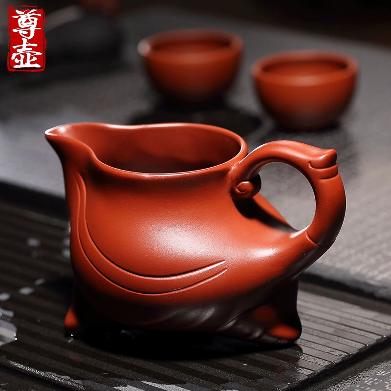 Yixing фиолетовая глина чашка для чая разделитель чая фильтр для чая набор керамических аксессуаров для чая