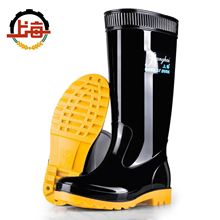 上海双钱雨鞋159成人塑胶雨鞋高帮水鞋雨靴防水防滑耐磨套鞋水靴