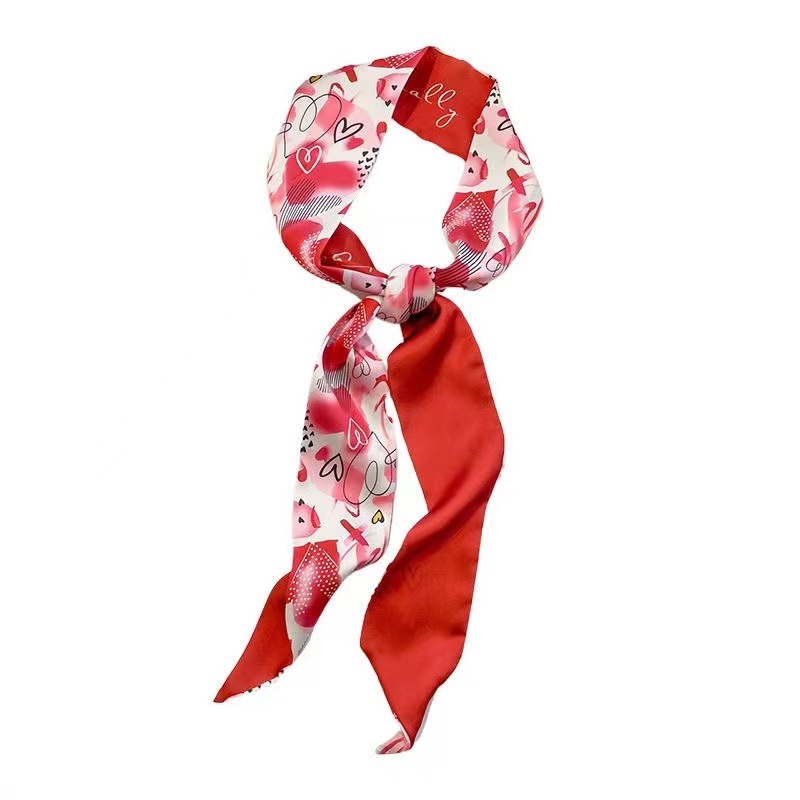 Red universal elegant headband