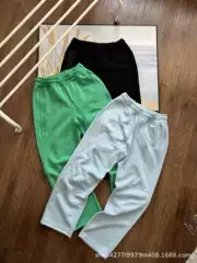 Long-term Cross-border Spring Autumn Small Hook NOCTA Collaboration Couple Casual Sports Printed Logo Straight-leg Sweatpants