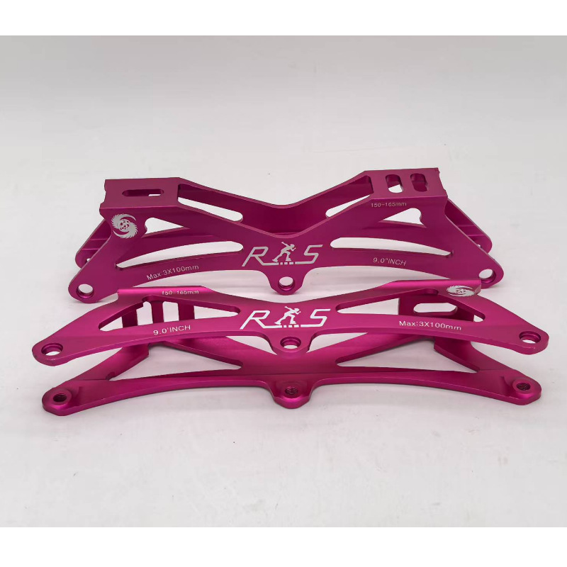 Speed Skating Large Three-Wheel Aluminum Alloy Integrated Speed Skating Bracket