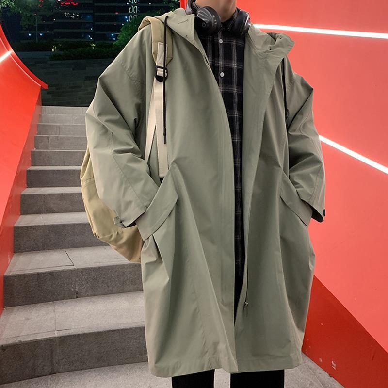 Men's autumn long jacket