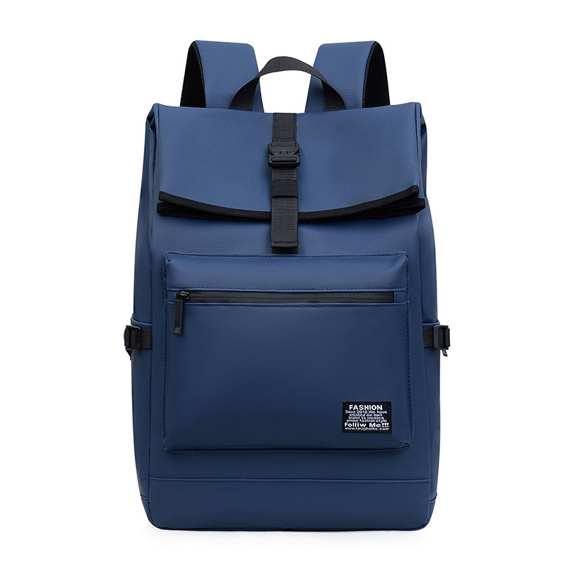 Mochila de moda de tela Oxford unisex casual mochila de viaje y computadora con impresión de logotipo