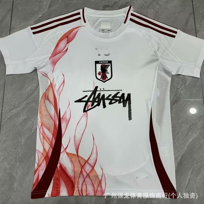 Stussy斯图西球衣弗拉门戈国米意大利纪念版葡萄牙日本短袖足球服|undefined