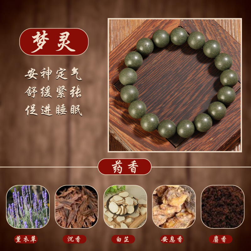 手工合香珠古法香珠理疗安神时尚手串佛珠中药药香珠单颗工厂批发|undefined