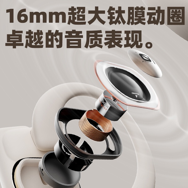 2025年新型オープン型Bluetoothイヤホン 長時間バッテリー OWS/TWSデュアルモード ワイヤレススポーツ 5.3ステレオ|undefined