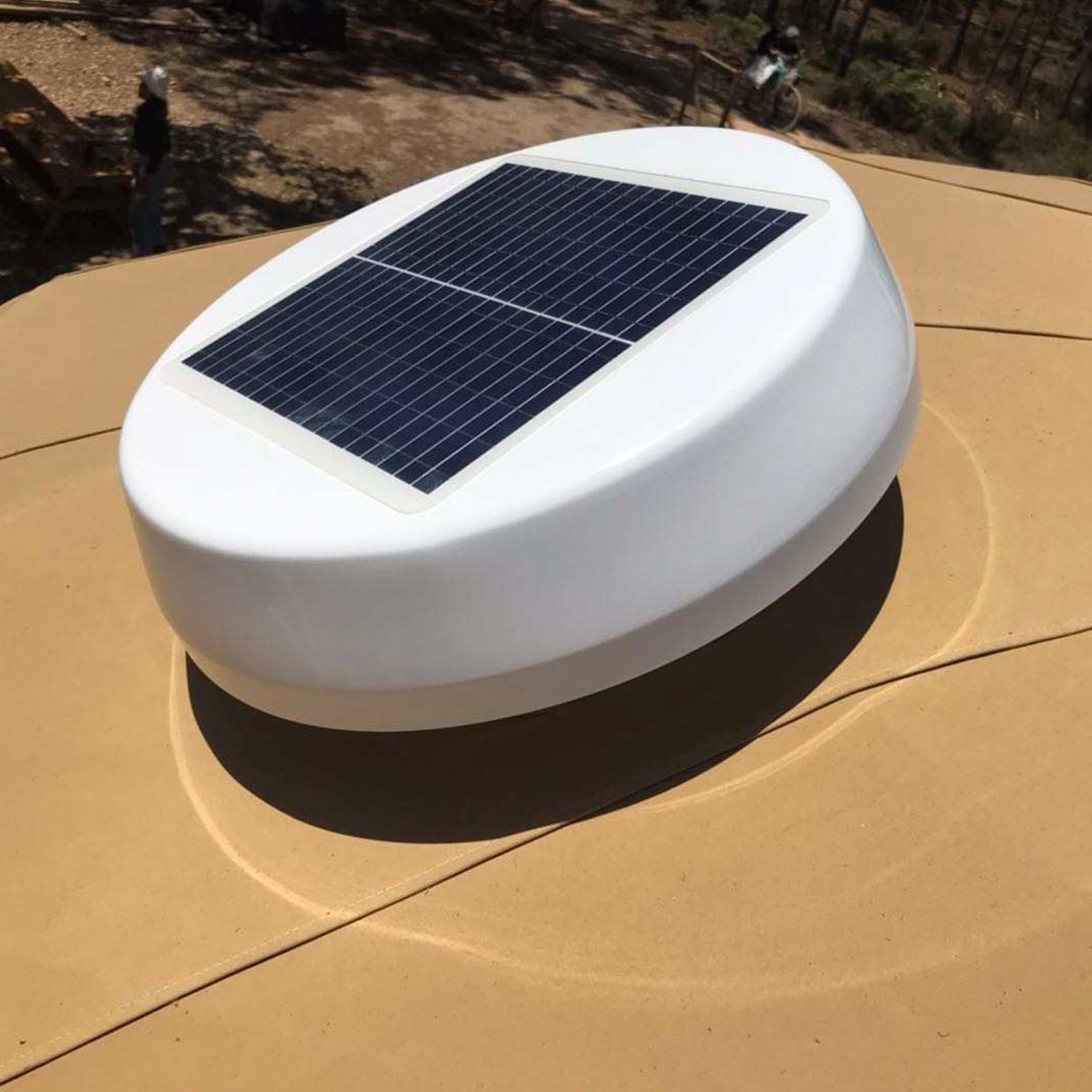 桑尼SIPL Solar Roof Ventilator太阳能换气扇帐篷专用通风散热
