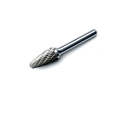 Carbide rotating burr Milling Cutter Tungsten Carbide F1225M06 Grinding Head Engraving Machining Tool Metal Welding Grinding