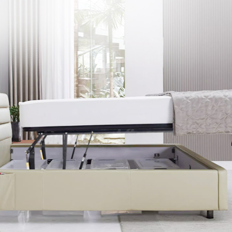 수동 더블 침대 지지대 매트리스 번역 공압 막대 공압 막대 유압 막대 지원 프레임 액세서리 높은 상자 침대