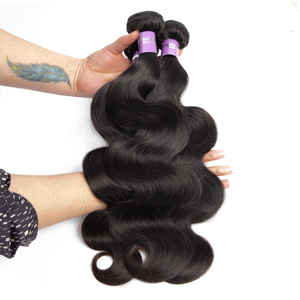 Nueva cortina de pelo fibra de vidrio pelo brasileño onda del cuerpo pelo brasileño cabello humano real color natural cortina de pelo