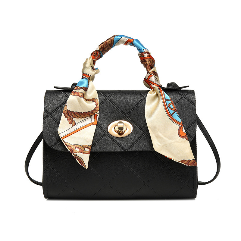 2024 spring new diamond silk scarf portable small bag ladies handbags foreign trade women's bag wholesale
