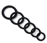 Anillo de bloqueo masculino anillo de prepucio anillo de silicona anillo de pene coqueteo sexual adulto productos sexuales fábrica directa