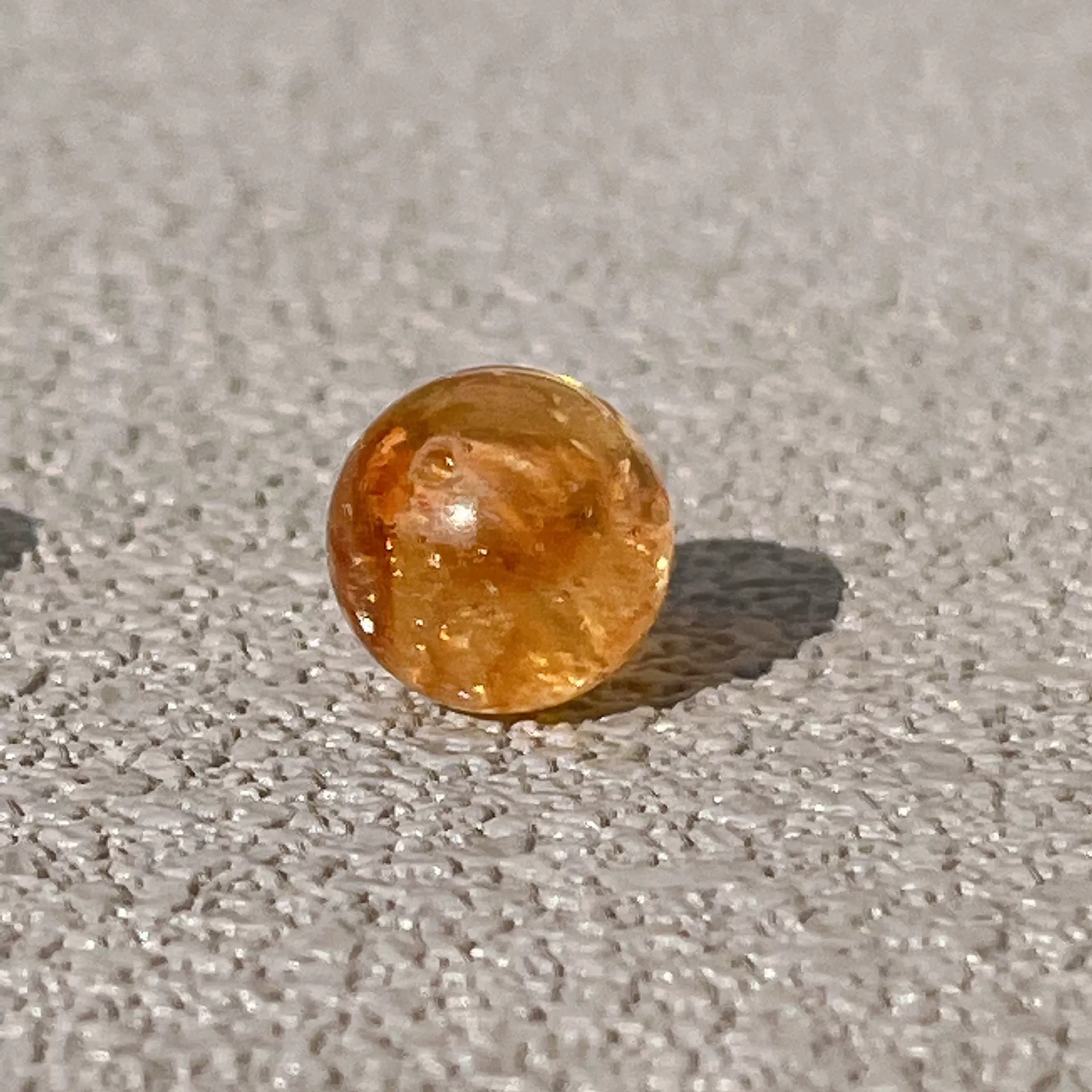 天然黄塔晶散珠diy串珠手链黄水晶珠子圆珠百搭隔珠配珠自由搭配