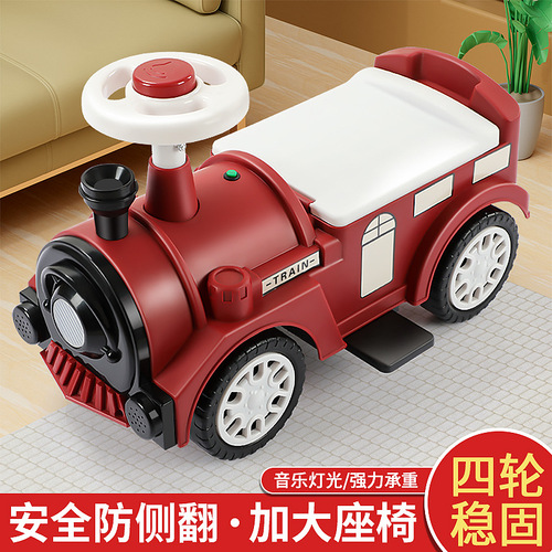 Children's Teeter Totter 1-3 Year Old Baby Balance Bike 2 Year Old Baby Scooter for Boys and Girls, Sliding Car Gift