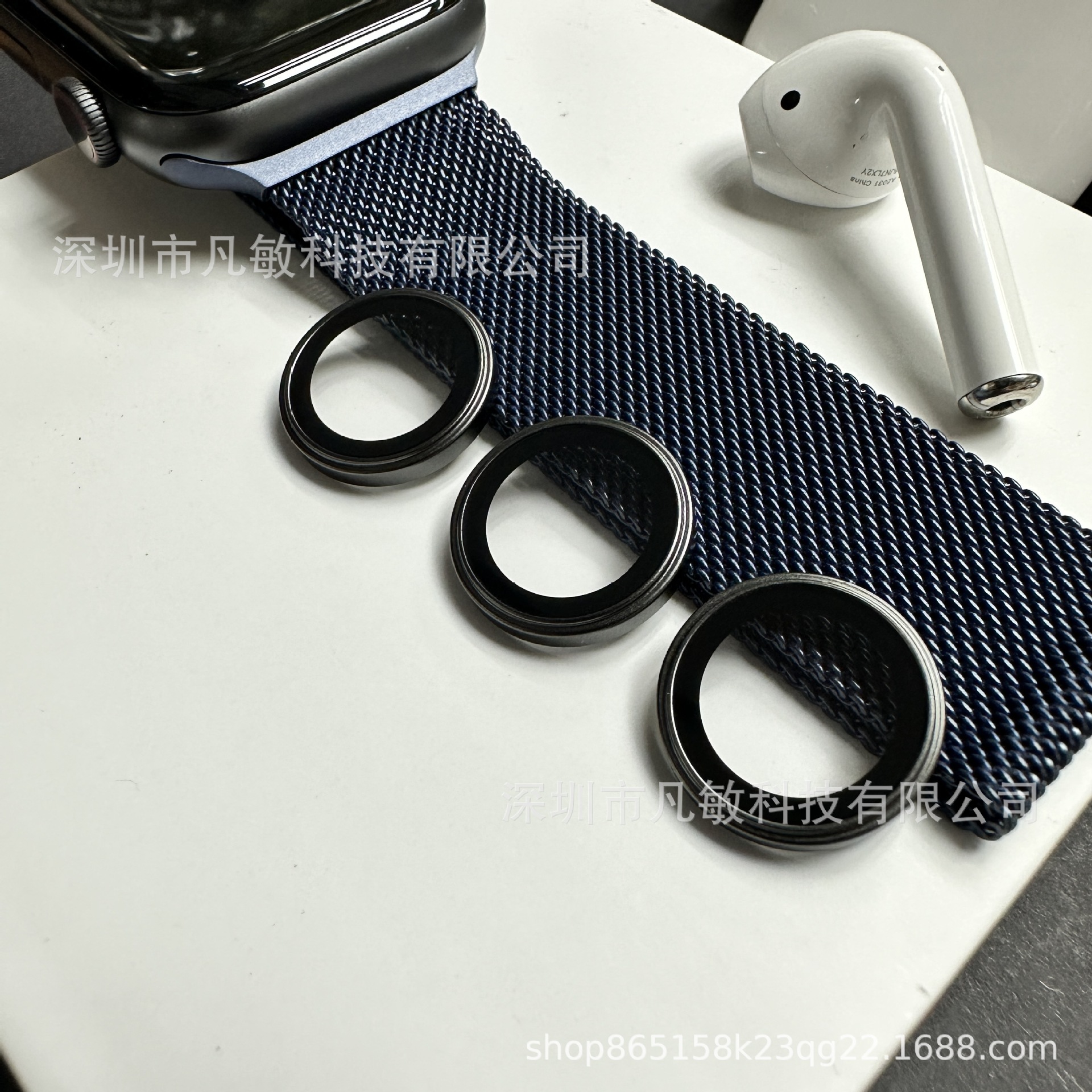 Adecuado para iPhone15 Eagle Eye lente película de protección AR anti-penetración Marco de superficie esmerilada iPhone15plus lente pegatinas