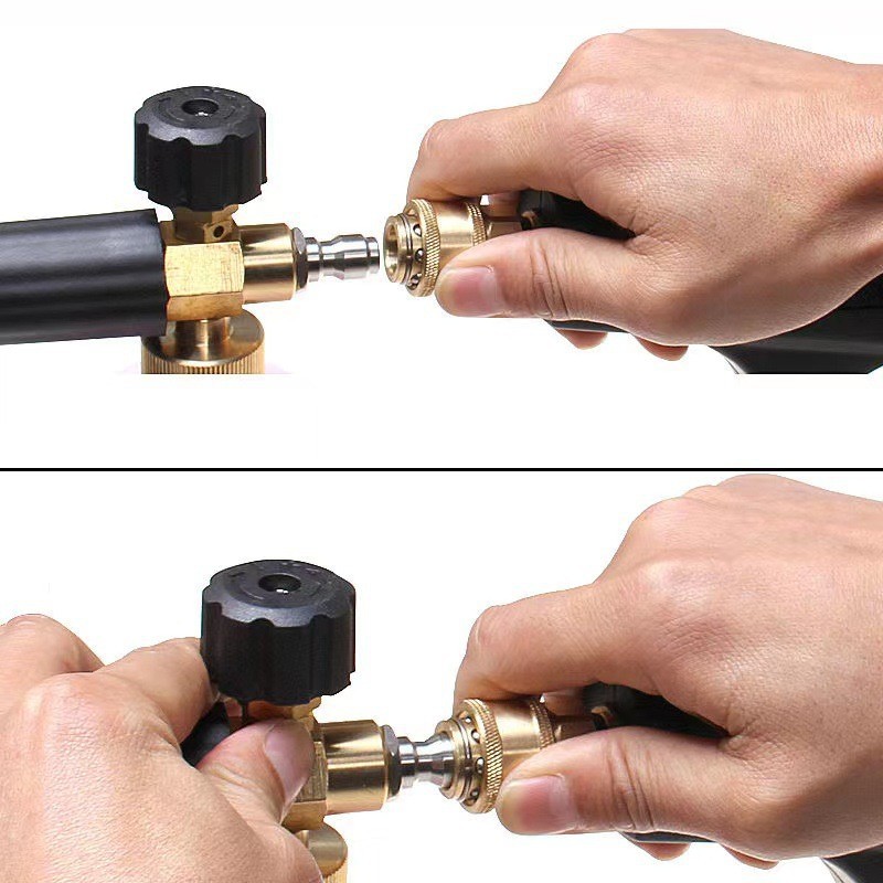 Yili Karcher Guide Car High-Pressure Washer Foam Gun for Car Washing, Special Foam Sprayer, Taizhou PA Pot