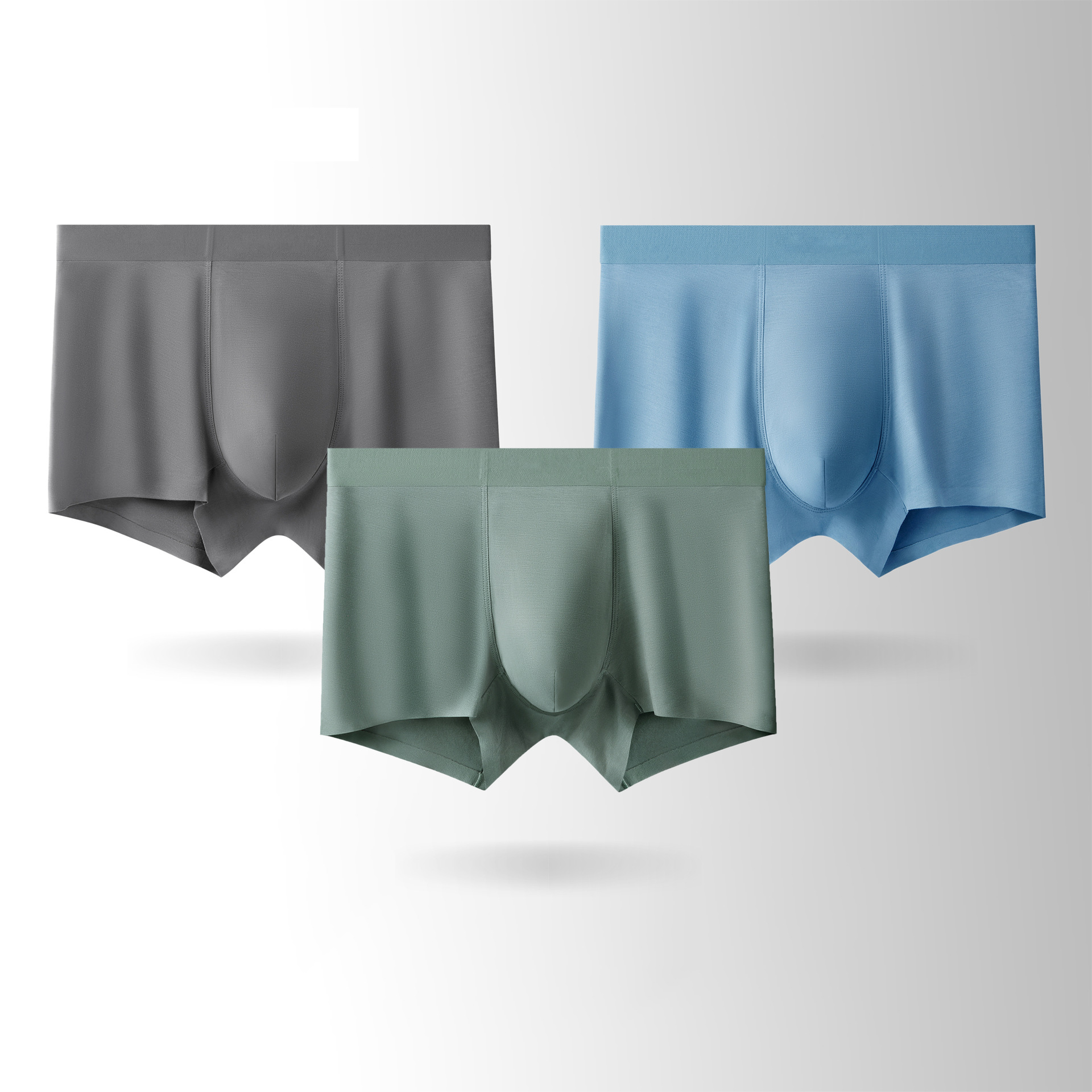 D960 cyan + dark gray + gray green