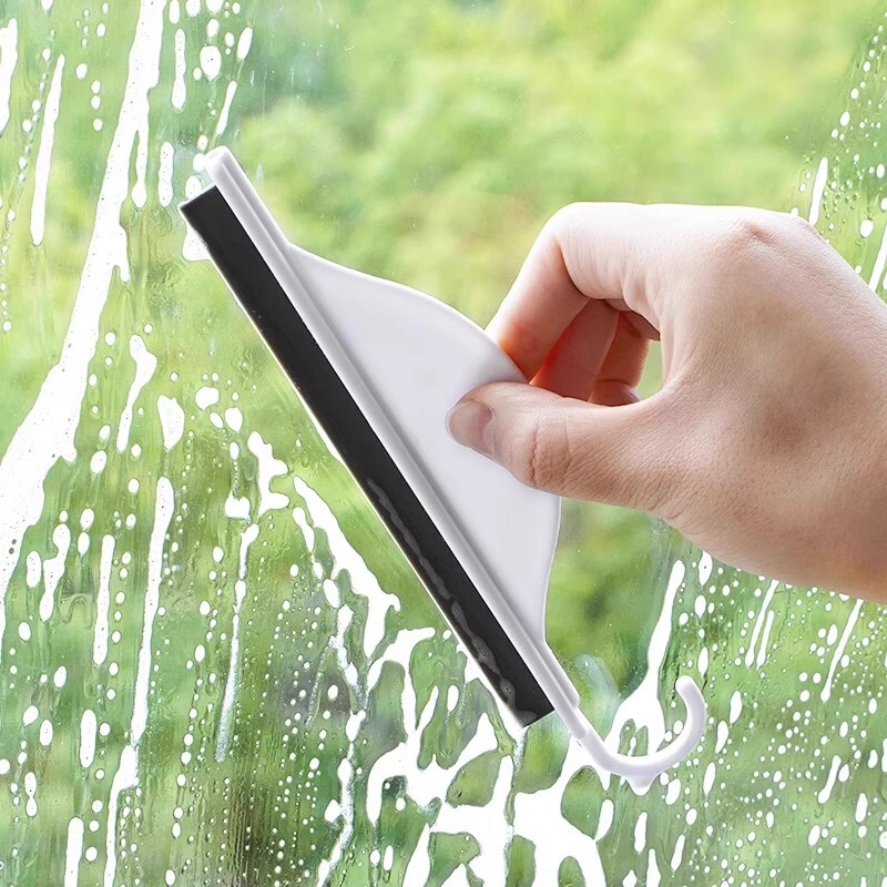 Japanese-style glass wiper artifact window cleaning tool household toilet bathroom silicone floor wiper scraper