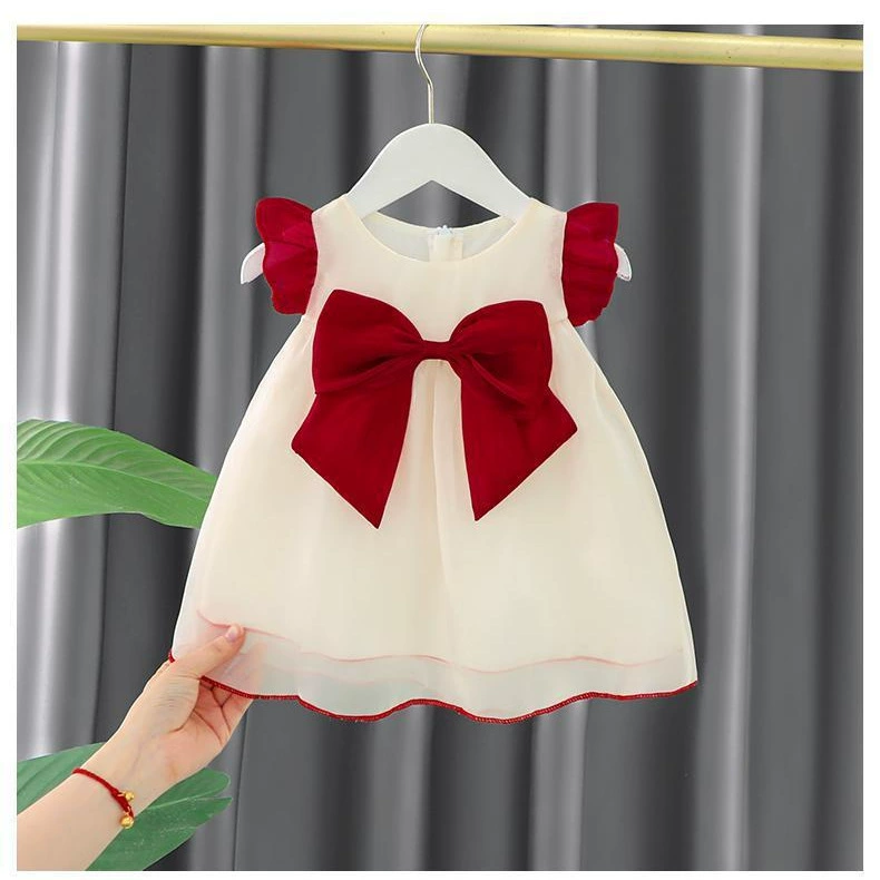 Children's summer dress, skirt, small princess costume, summer clothing girl's, 1-2-3 years, children's clothing