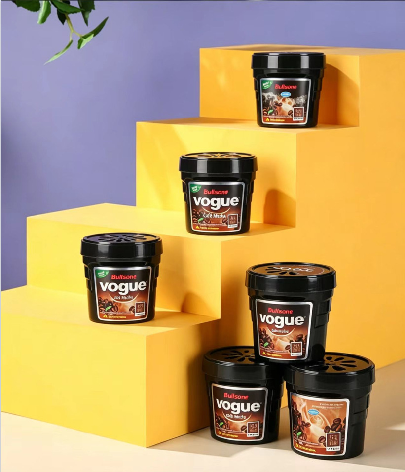 Factory Direct Sales Foreign Trade Car Fragrance Paste, Deodorizing Coffee Scent Paste, Home and Car Aromatherapy Ornament, Coffee Cup Fragrance