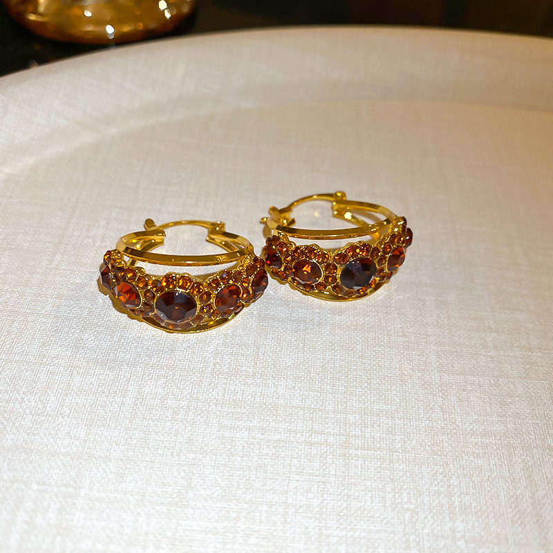 Pendientes de borla de flores de tul de aguja de plata Pendientes de súper hada verde menta fresca Pendientes de diseño exagerado de nicho