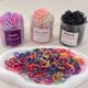 Black Disposable Rubber Band Women's High Elastic Hair Rope Does Not Hit the Hair