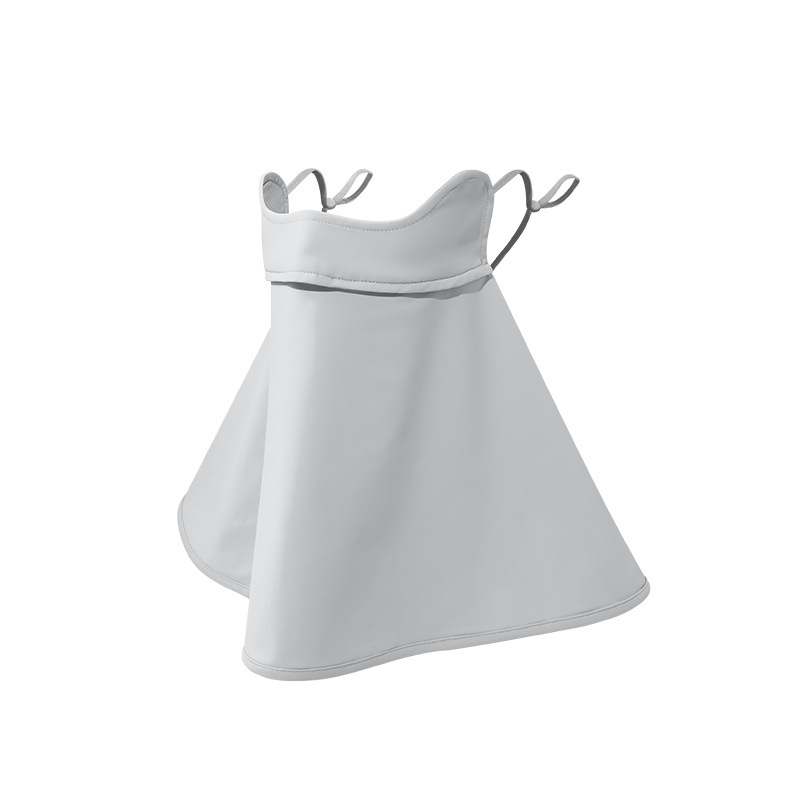 Nylon Ice Silk Sunscreen Mask Outer Golf Neck Guard Anti-Uv Breathable Face Covering Sunscreen Veil Upf50+
