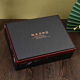 厂家直出礼品盒木质茶叶盒可以收纳贴皮方形首饰收纳木盒