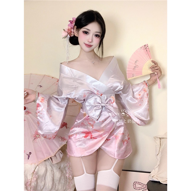 아카시아 여우 꿈//핑크 + 같은 스타일의 흰색 멜빵 일체형 양말