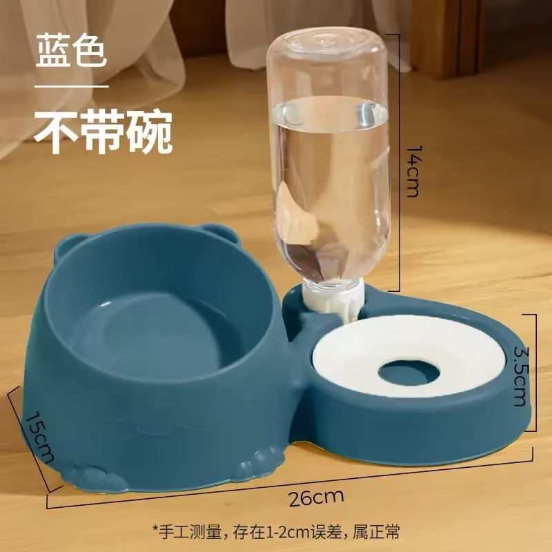 ペットの陶磁器の双碗は頚椎を保護してひっくり返すことを防ぎます。|undefined