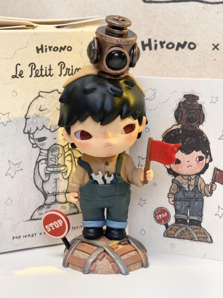 POPMART Hirono Ono Little Prince Serie de marca compartida Caja ciega de mano Decoración de juguetes de moda
