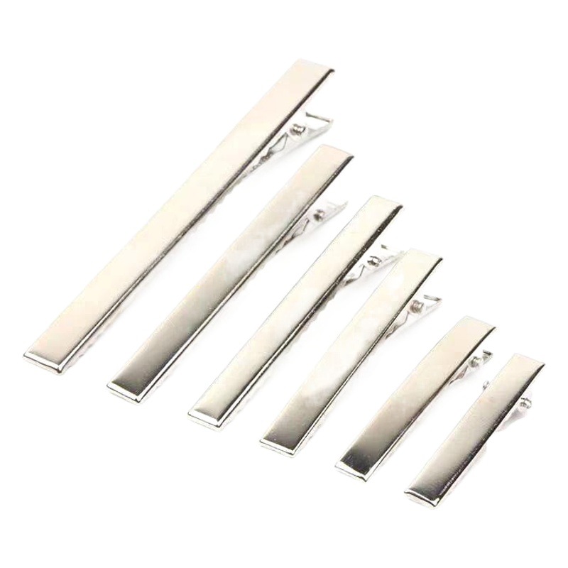 Duck bill clip DIY material hair clip crocodile clip flat square clip children bow hairpin accessories