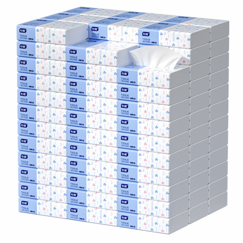 100 packs of tissue paper commercial embossed napkins wholesale household affordable full box of toilet paper toilet paper
