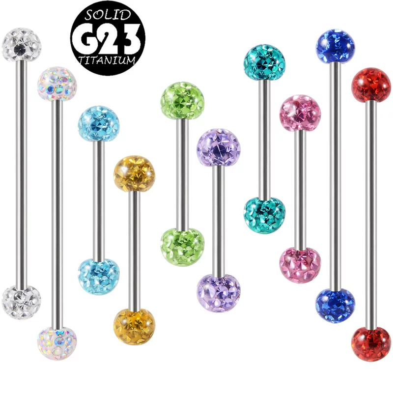 Tongue piercing, earrings, set, Amazon