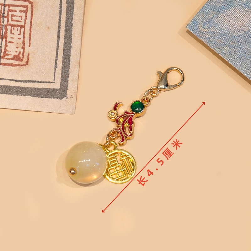 国民スタイル合金竹フレッシュピンクフラワーペンダント中国ベルペンダント古代スタイルチャイナ韓服衣類アクセサリー