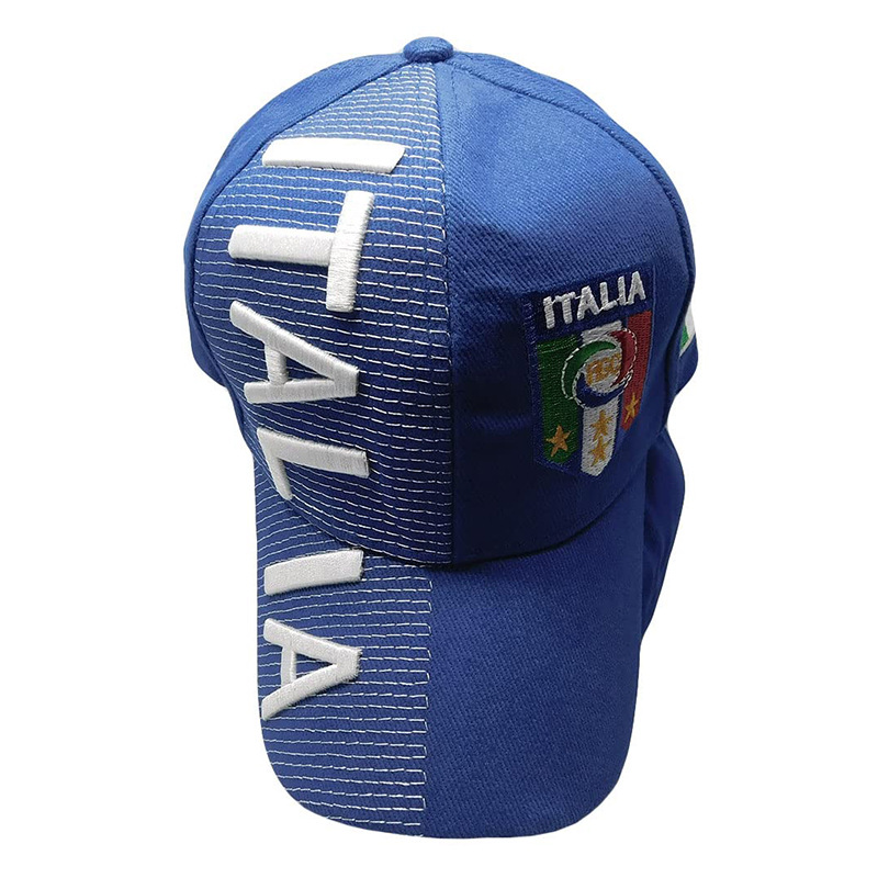Bandera irlandesa sombrero de béisbol personalizado 3D estereoscópio bordado logotipo sombrero
