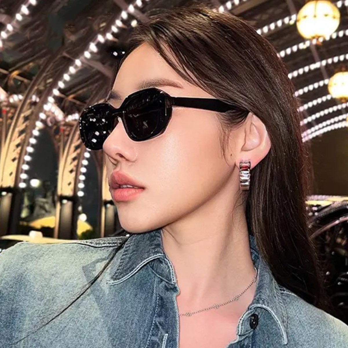 Gafas de sol rectangulares casuales retro de moda europea y americana Gafas de sol para exteriores para hombres y mujeres