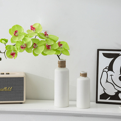 简约欧式陶瓷花瓶干花水养仿真花插花家居装饰品客厅餐桌装饰摆件|ms