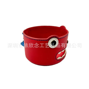 Cartoon polyurethane dinosaur, creative children's non-slip glass tea cup, new collection, custom-made, anti-scald