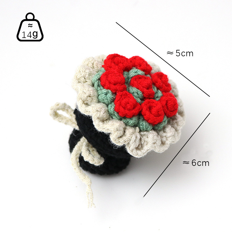 Small bouquet, black exquisite body, cute four